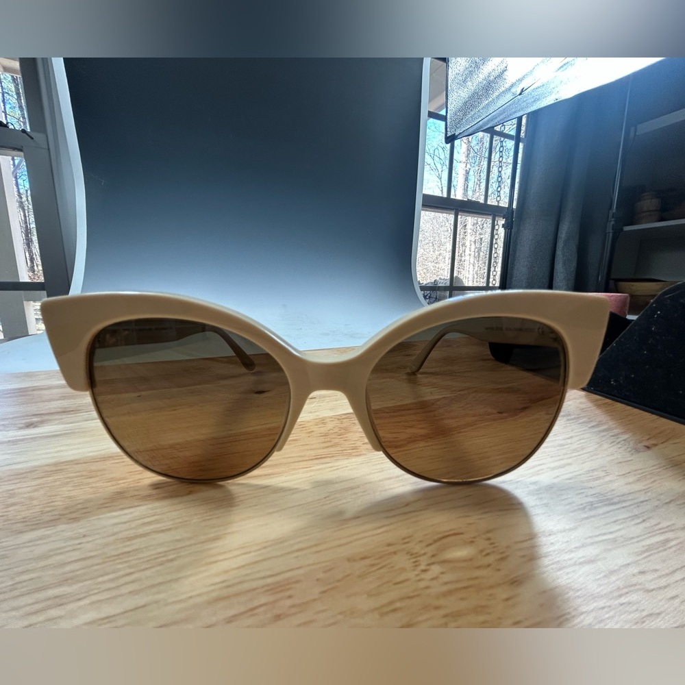Maui Jim Chic Beige Cat-Eye Sunglasses